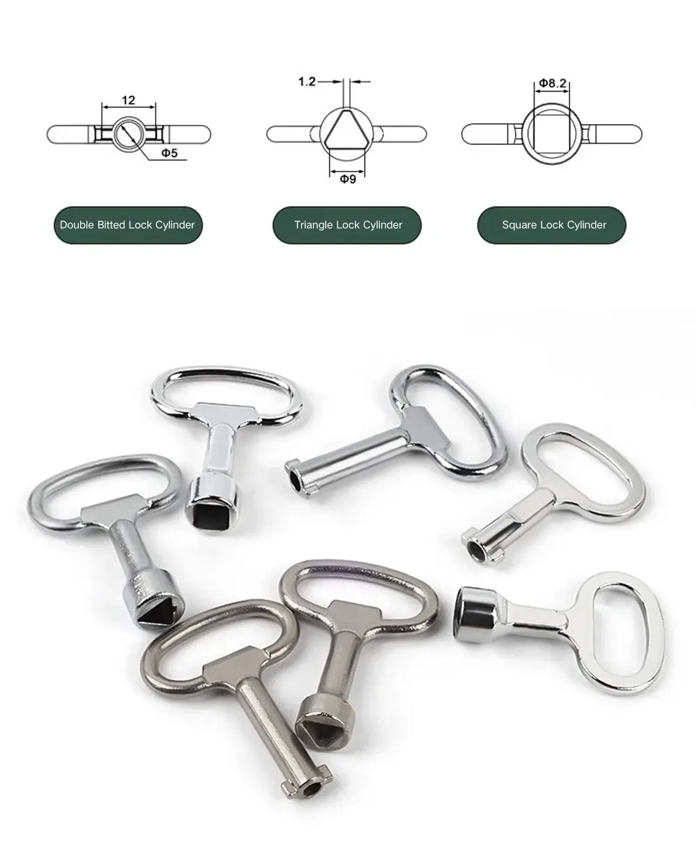 Aluminum Triangle Key